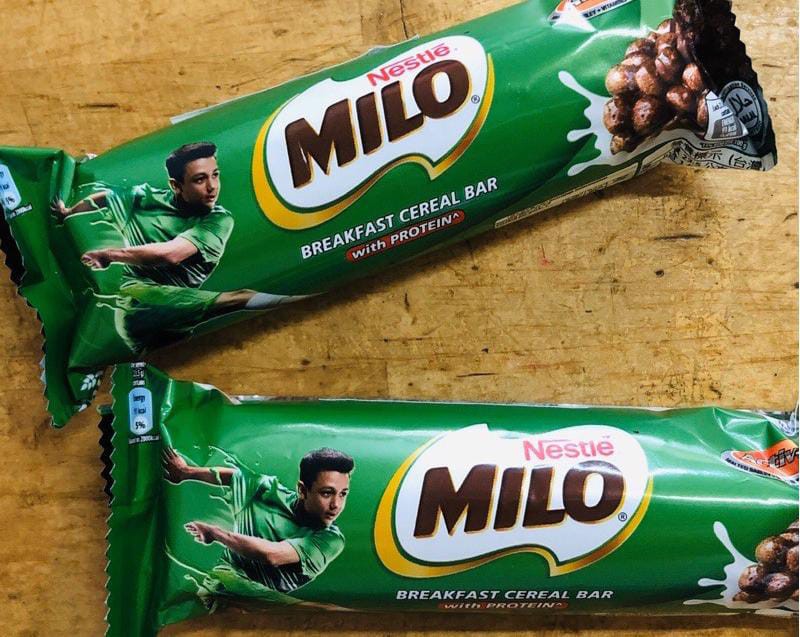 60x Milo breakfast cereal bar, 健康及營養食用品, 健康補充品, 健康補充品 保健食品，飲料和補品