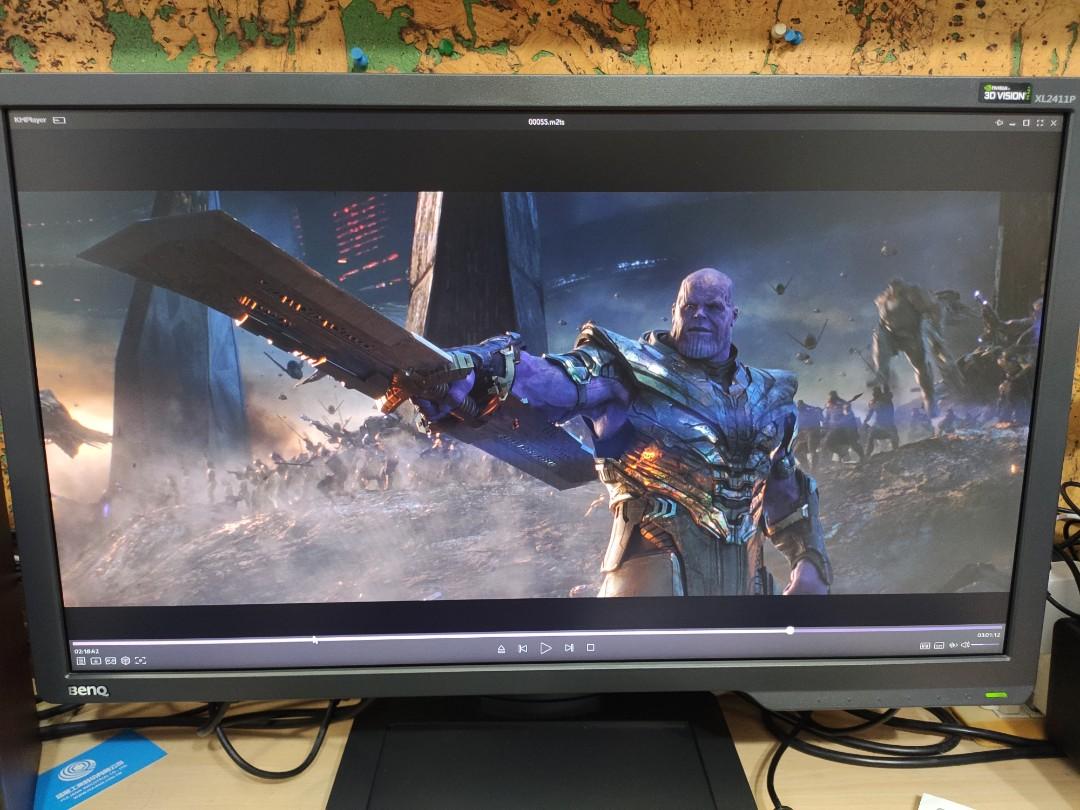 電競螢幕benq Zowie Xl2411p 144hz 二手 電腦3c 電腦零件週邊在旋轉拍賣