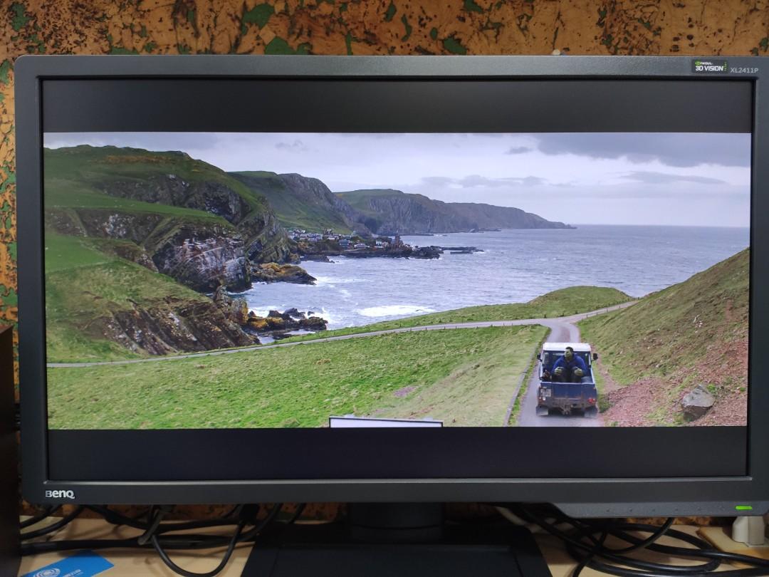 電競螢幕benq Zowie Xl2411p 144hz 二手 電腦3c 電腦零件週邊在旋轉拍賣