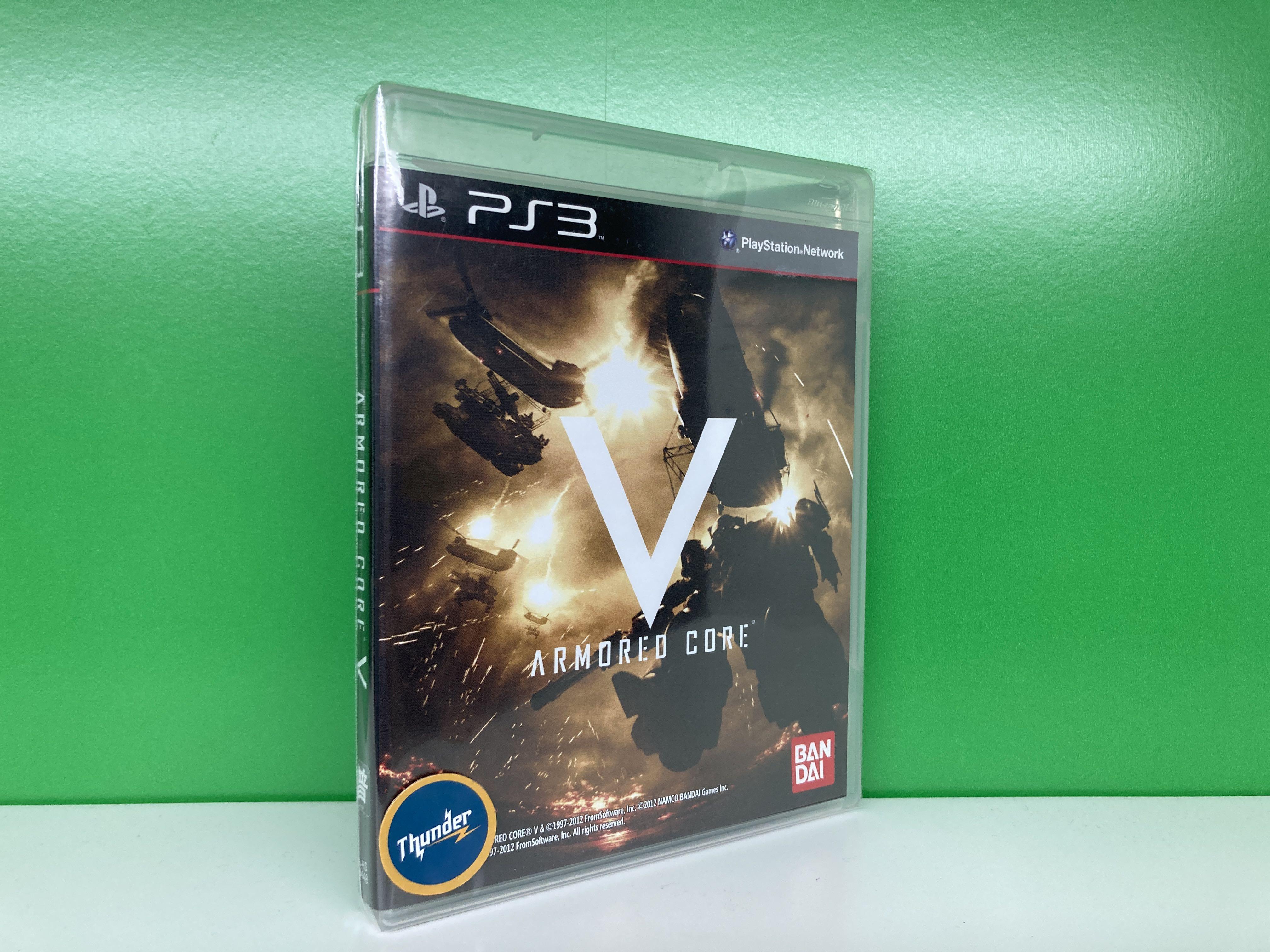 中古 Ps3 Armored Core V 裝甲核心v 行英文版 遊戲機 遊戲機遊戲 Carousell