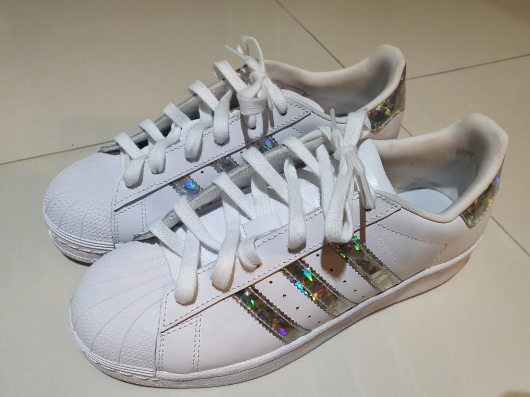 adidas holographic superstar