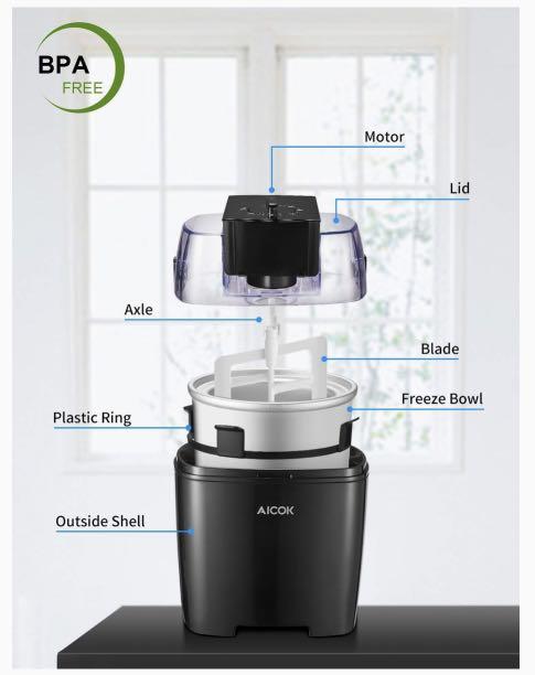 Aicok ice deals cream maker
