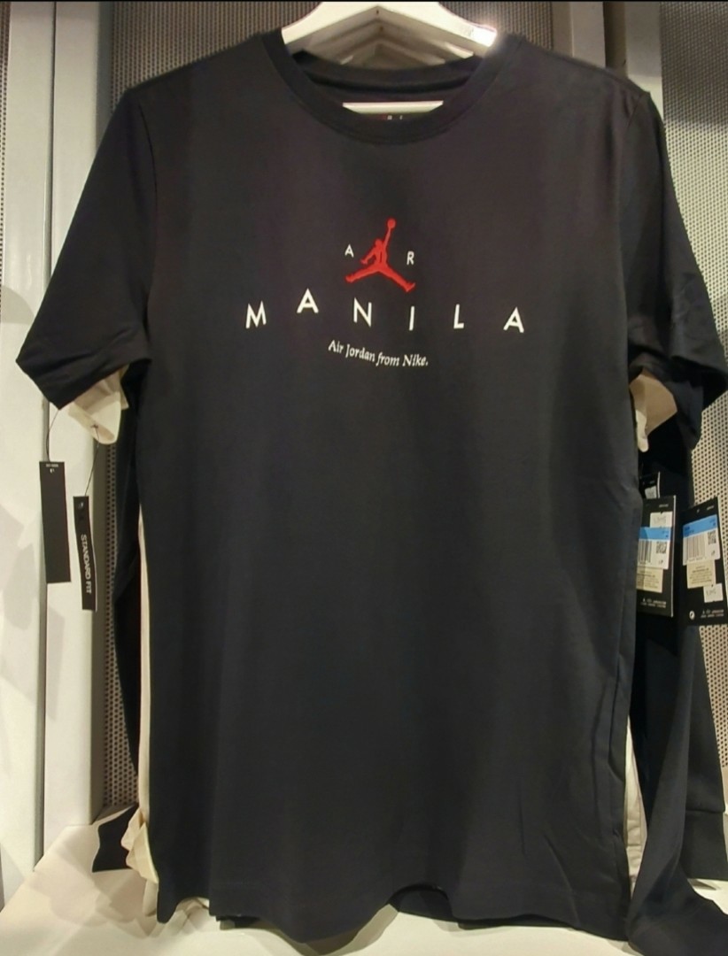 Air Jordan manila shirt Black, Men's 