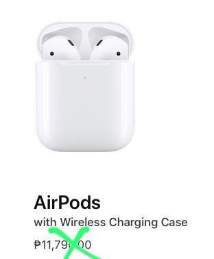 airpods with wireless charging case sale