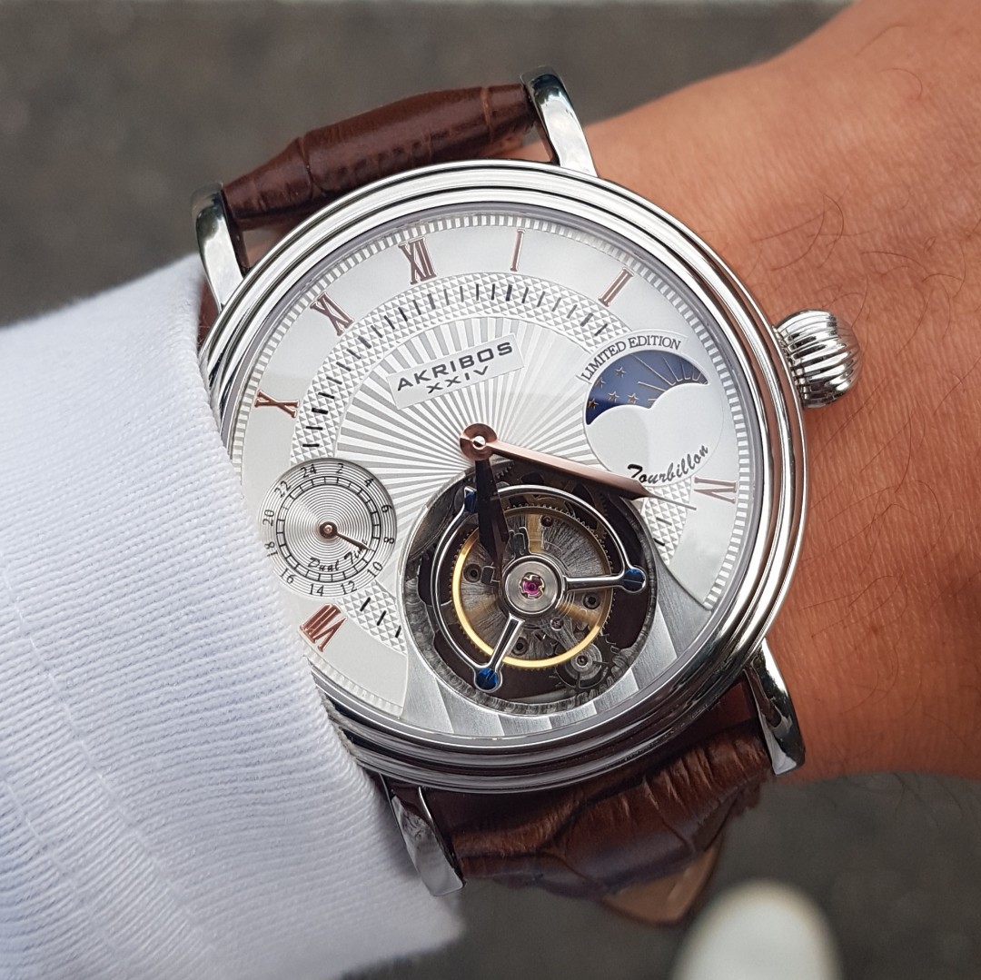 Akribos tourbillon outlet
