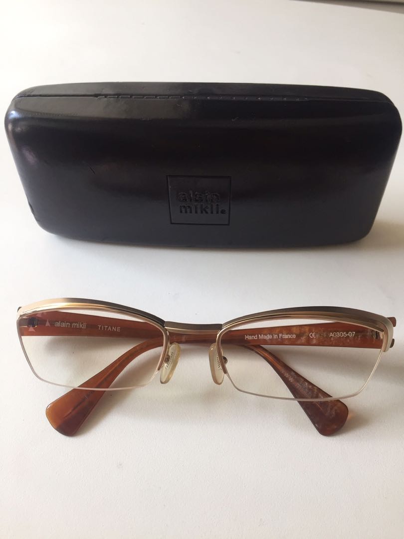 Alain mikli eyeglass, 名牌, 飾物及配件- Carousell