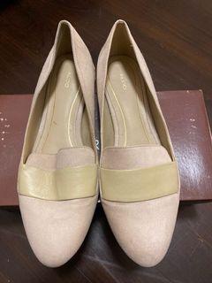 nude flat shoes 37 | Women's Fashion 