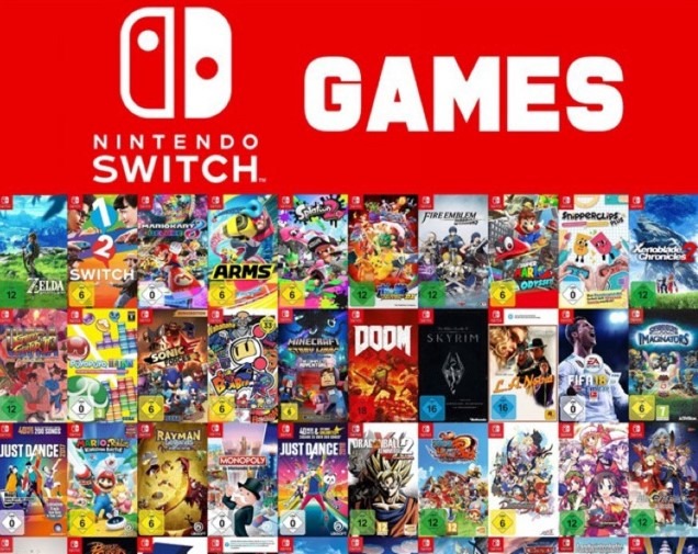 ANY Digital Switch Game for 35, Video Gaming, Video Games, Nintendo on
