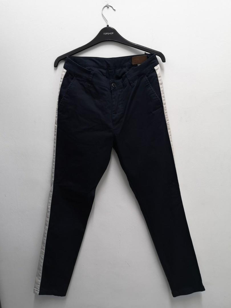 asos mens striped trousers