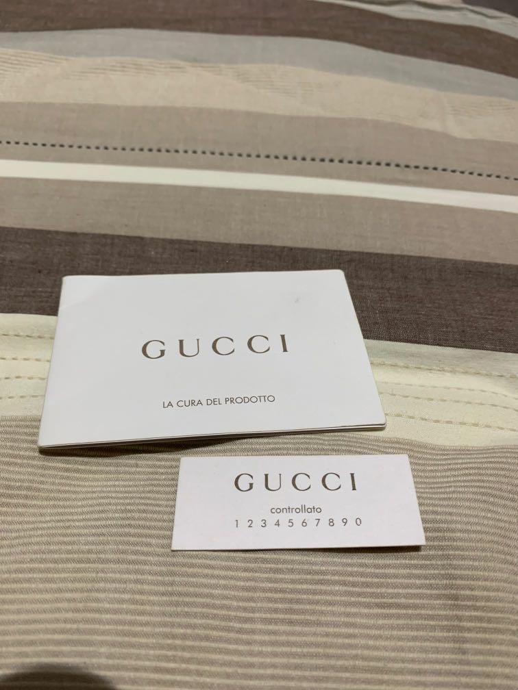 Gucci, Other, Gucci Luggage Tag Hang Tag Authentic