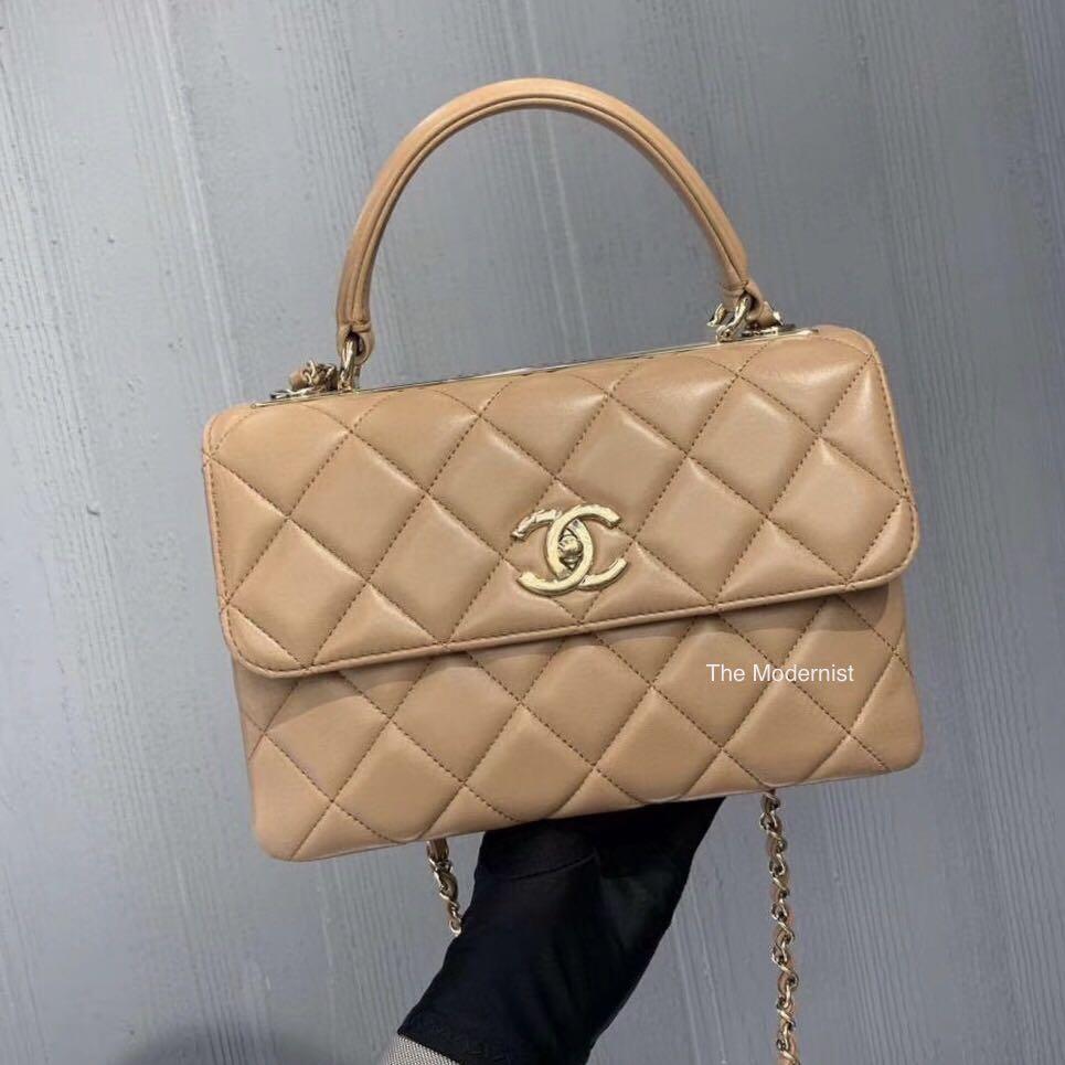 chanel trendy cc beige