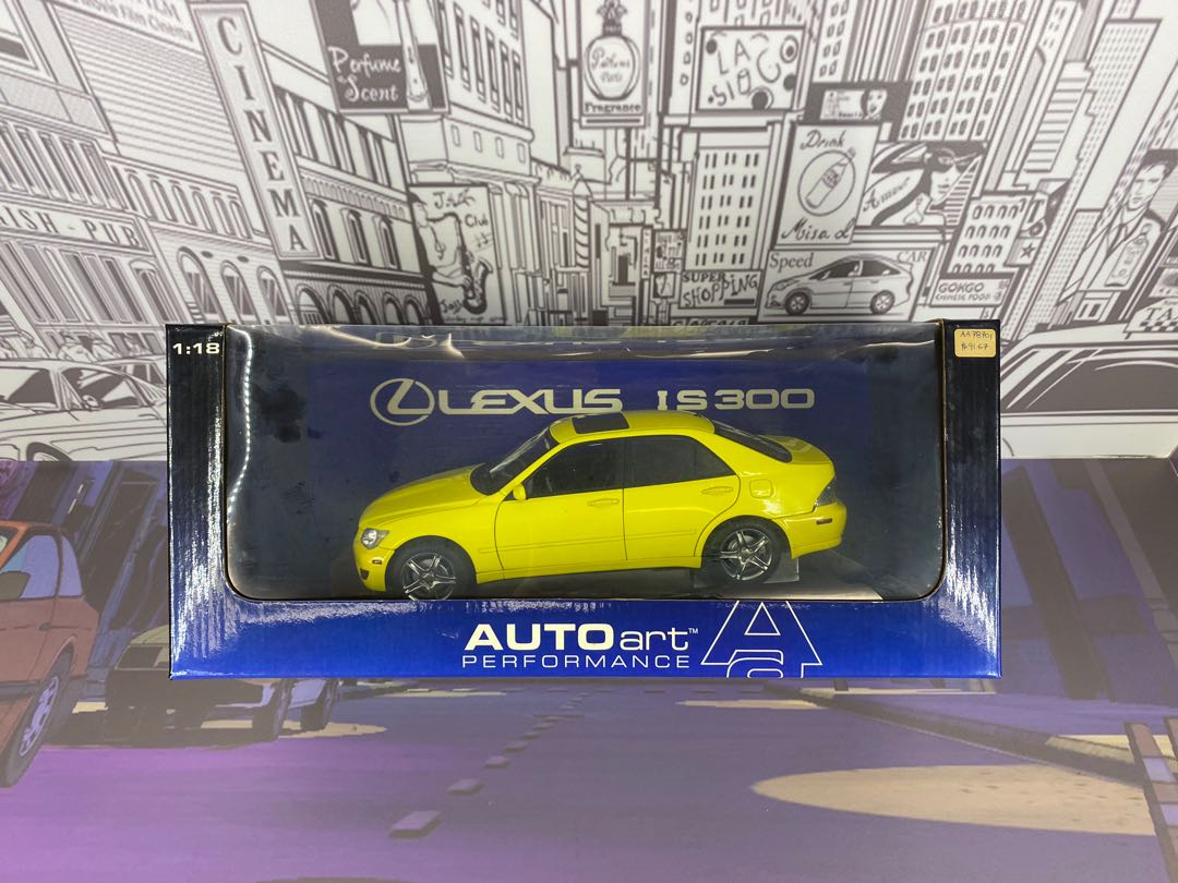 AUTOart 1 18 Lexus IS300 Hobbies Toys Toys Games on Carousell