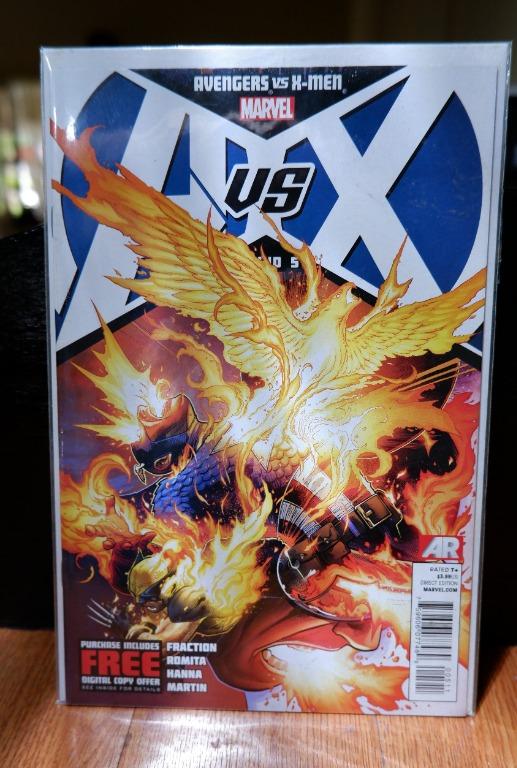 Avengers vs. X-Men Round 5 and X-Men #292 (Category: Comics & Manga) located in Tarlac. Submitted by epssss (Listing ID 1045977032, Image 2). Description: Debut of Tony Stark's Phoenix Killer Armor and the first appearance of the Phoenix Five featured in Avengers vs. X-Men Issue #5. Sold as Set Only. Both are good copies, No Issues. For Packaging Concerns: I will secure this book well to avoid shipping damage. Meetup Locations: (With 150 Pesos Ha