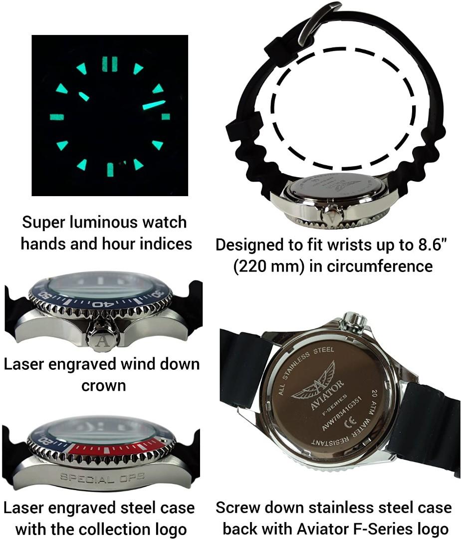 Aviator special ops diver watch online