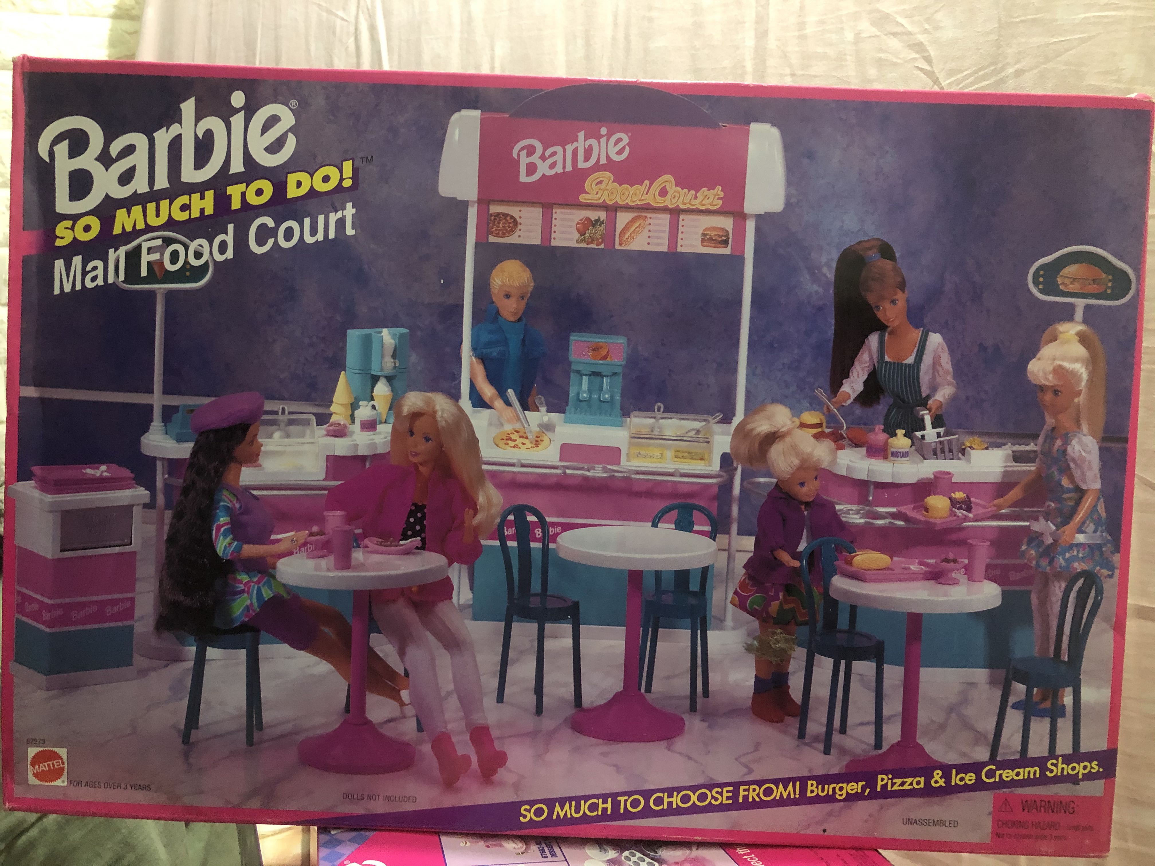 Barbie food court best sale