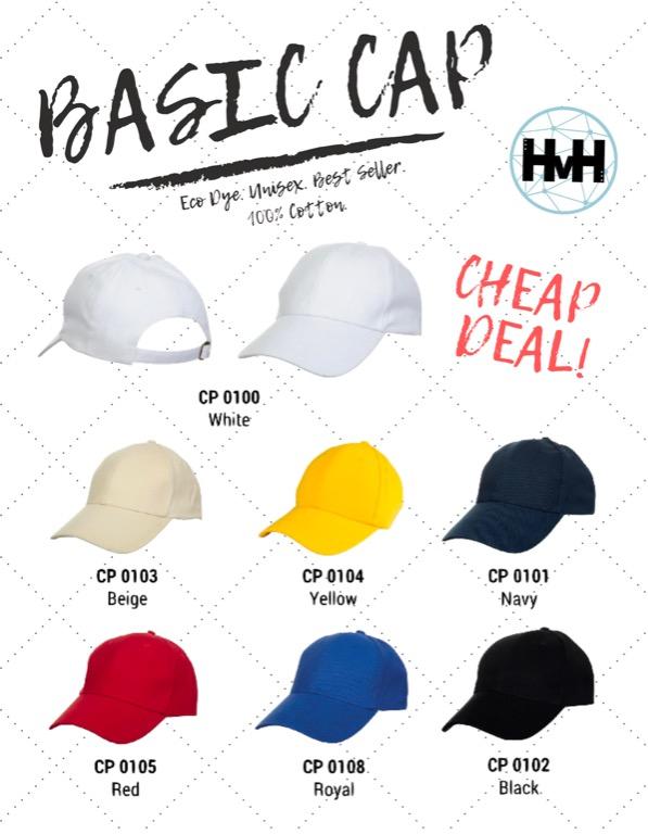 basic baseball caps