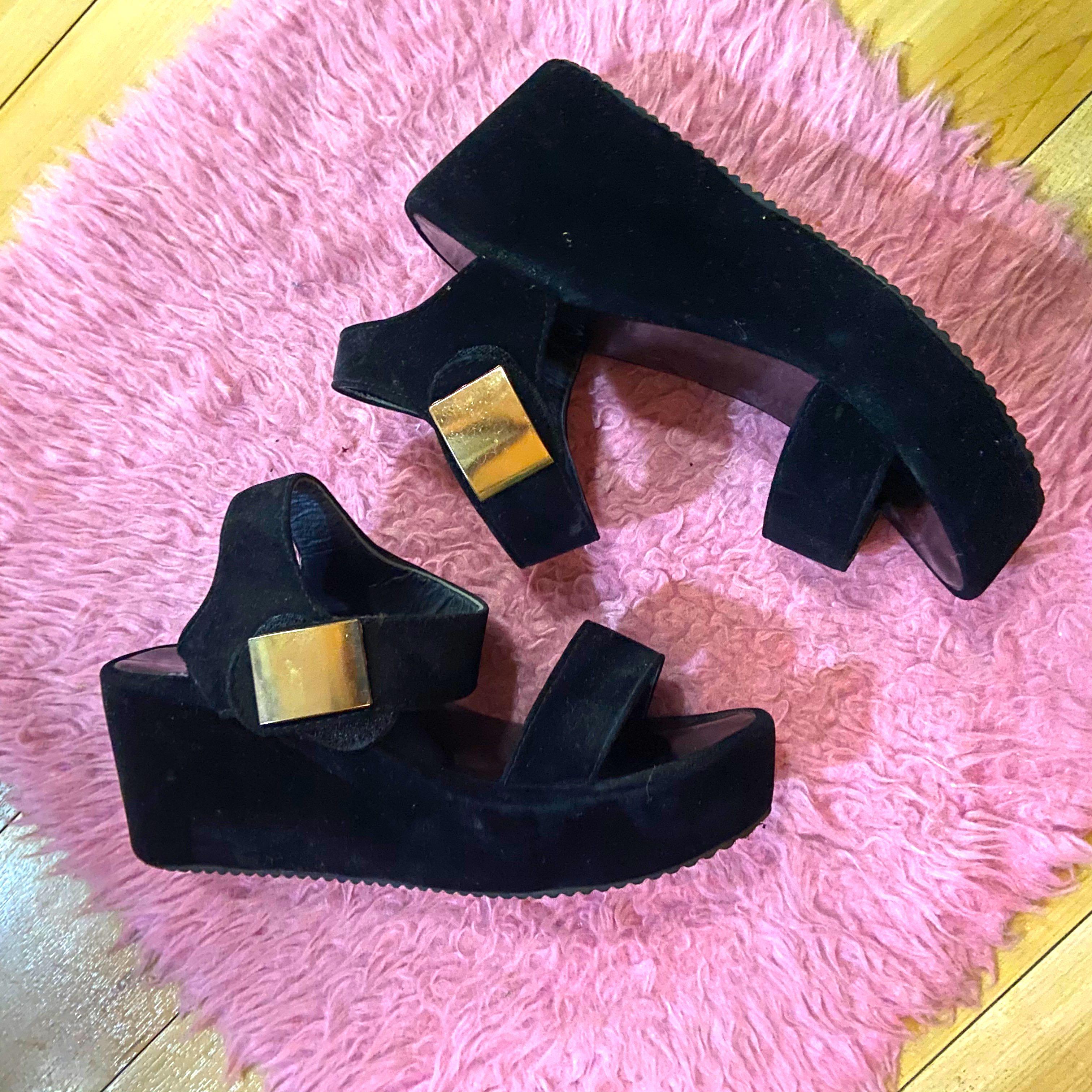 Black Faux Leather Strappy Platform Heels – Miss Moda Luxe-tmf.edu.vn