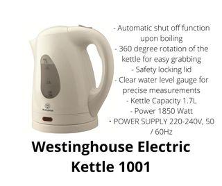 Brand new westinghouse electric kettle 1001