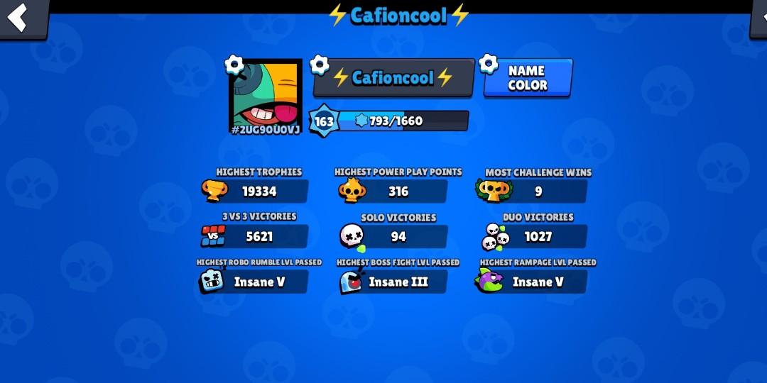 OLD BRAWL STARS ACC, Video Gaming, Gaming Accessories, Game Gift Cards &  Accounts on Carousell