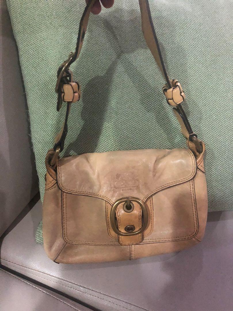 coach leather duffel bags