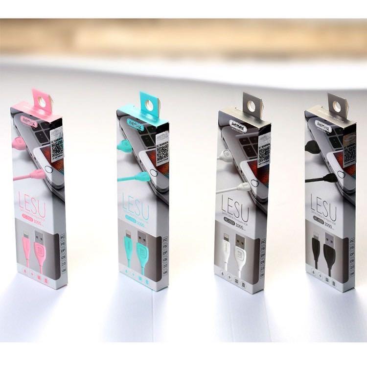 Data Cable (Category: Cables & Adaptors) located in Singapore. Submitted by saotinc (Listing ID 1045978652, Image 1). Description: Current Stock: BLACK Only 1 for 4.90 | 2 for 9 | 3 for 12 LESU Data Cable Length: 1 metre Model: RC-050i Compatibility: Lightning Output: 1.3A Material: PVC .
