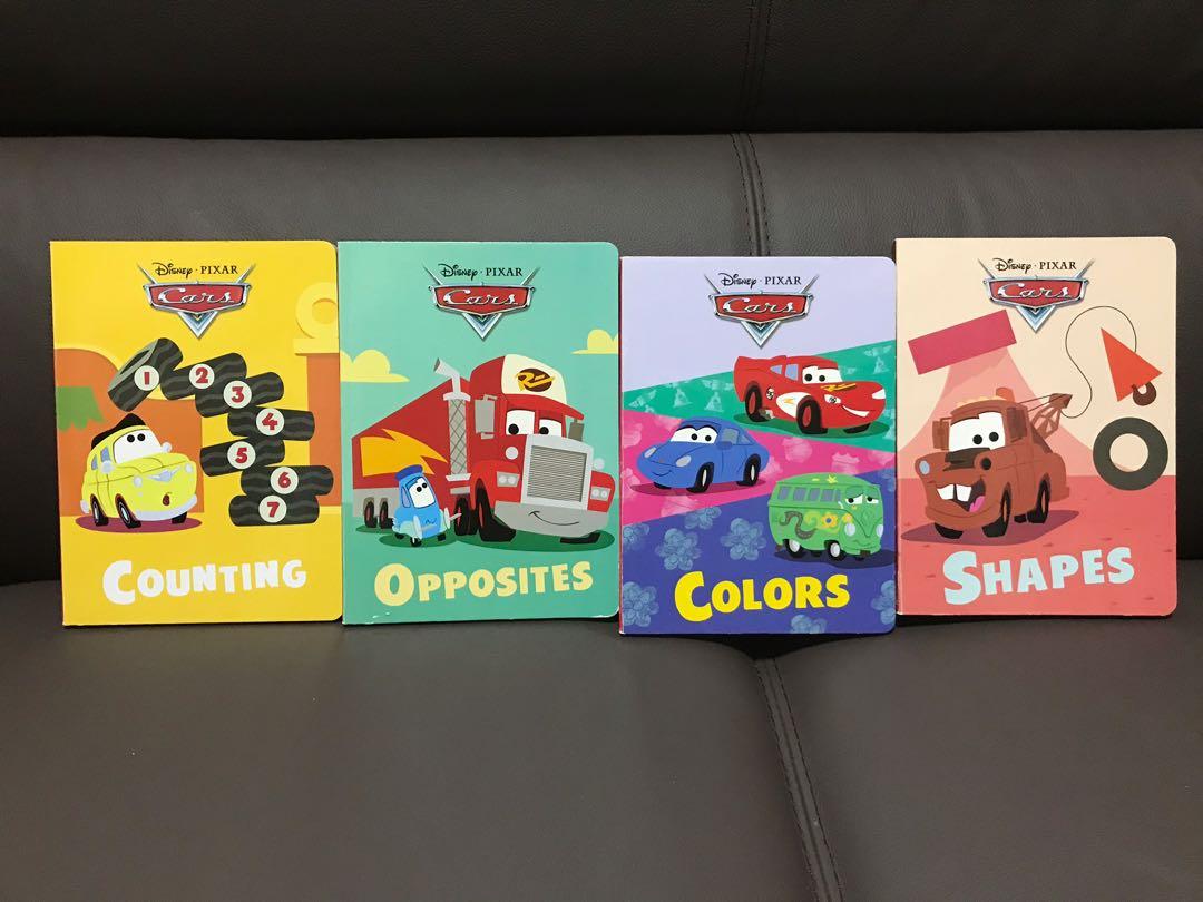 Disney/Pixar Cars Counting & More! Shapes Colors 