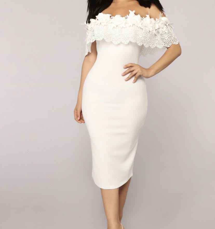 Fashion nova white outfits store