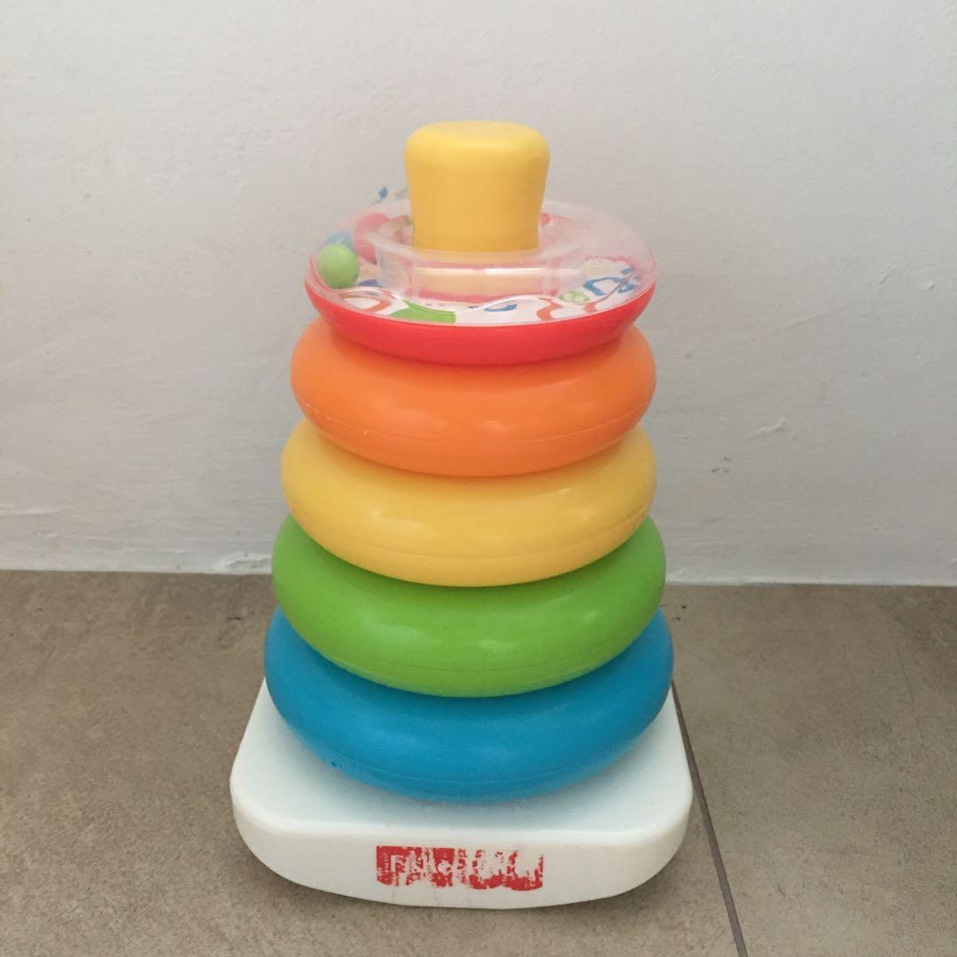 Fisher Price Stacking Rings, Babies & Kids, Infant Playtime on Carousell