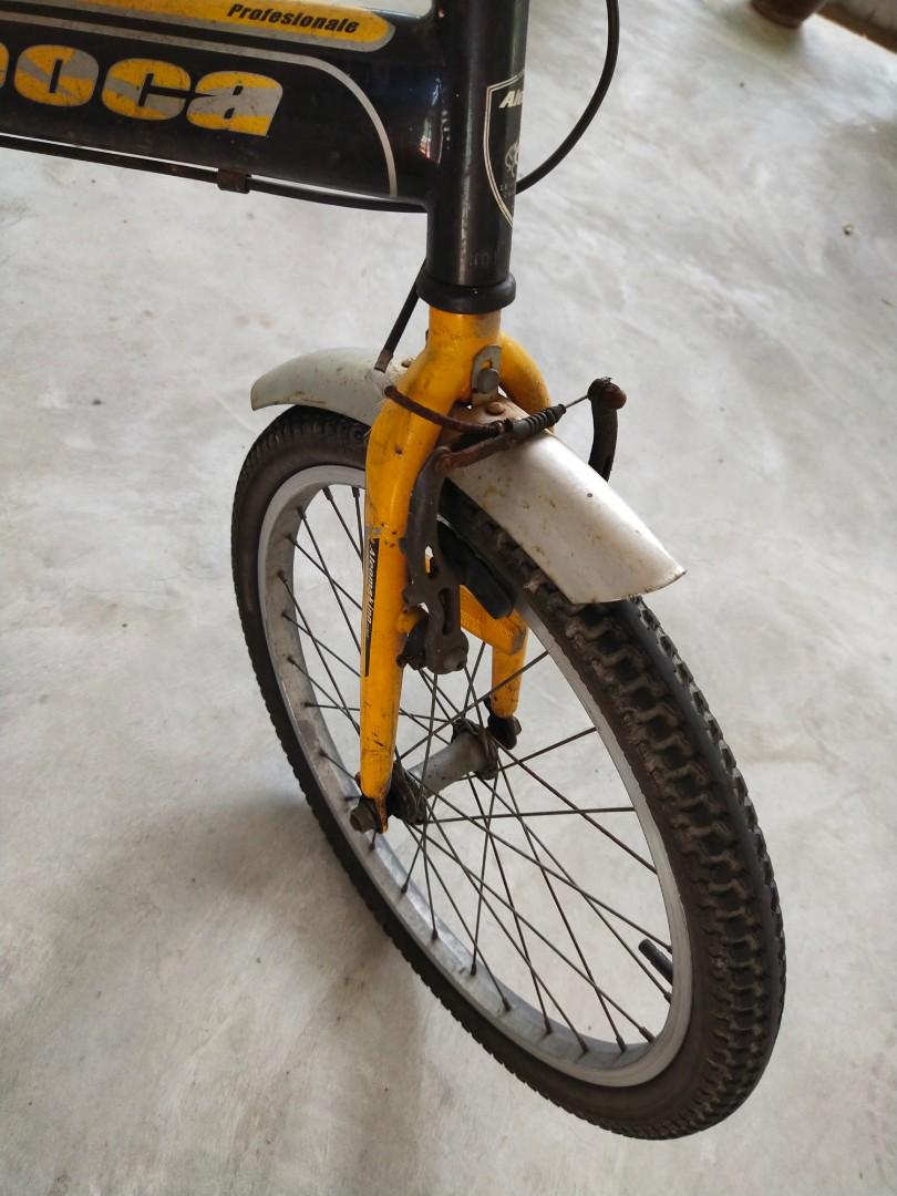 single gear folding bike