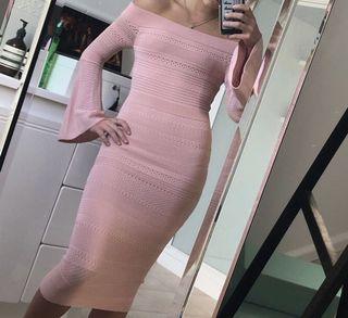 FOREVER NEW DUSTY PINK DRESS