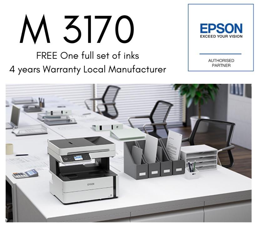 epson m3170 printer specifications