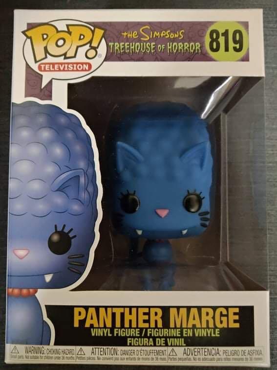 819 FUNKO POP Television Series the Simpsons Panther Marge VINYL POP FIGURE 