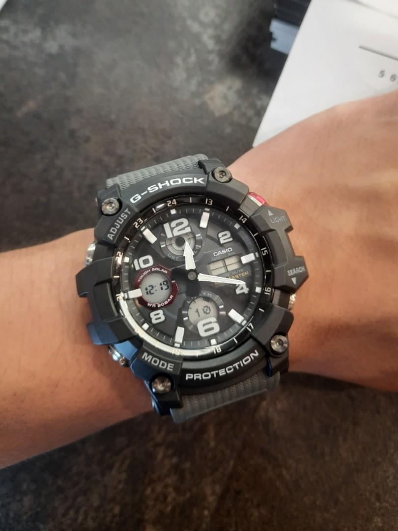 G shock mudmaster grey solar casio