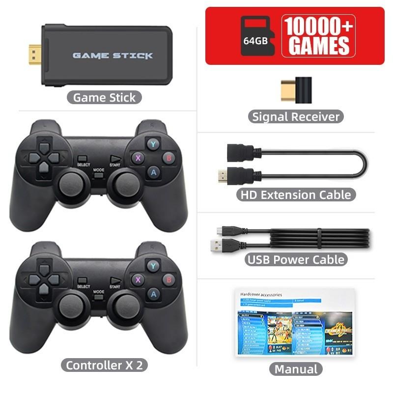 Game Stick Console 10,000 Classic Games (Category: PlayStation) located in San Juan City. Submitted by onlinecabinet (Listing ID 1045975104, Image 2). Description: BRAND NEW & BESTSELLER [PRE-ORDER] 50% Deposit Required. Lead time: 10-12 days. Game Stick 4K Gaming Console Features: 1. Inclusive of 10,000 classic games from FC, Sega, Atari, Gameboy Classic, Color, Advance & PS1 2. Very easy plug & play with wireless controllers 3. Download more ga