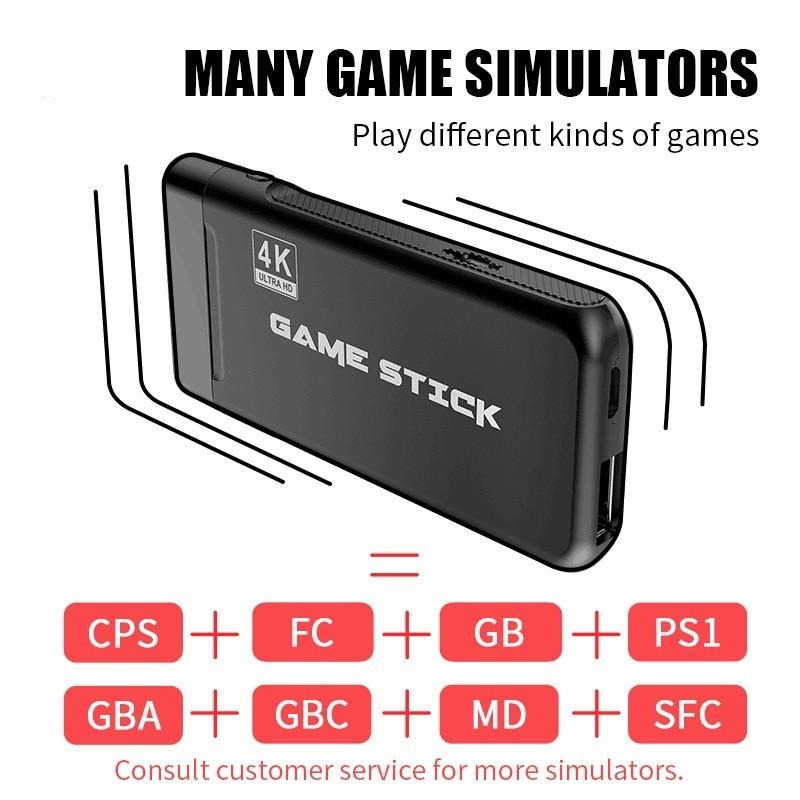 Game Stick Console 10,000 Classic Games (Category: PlayStation) located in San Juan City. Submitted by onlinecabinet (Listing ID 1045975104, Image 3). Description: BRAND NEW & BESTSELLER [PRE-ORDER] 50% Deposit Required. Lead time: 10-12 days. Game Stick 4K Gaming Console Features: 1. Inclusive of 10,000 classic games from FC, Sega, Atari, Gameboy Classic, Color, Advance & PS1 2. Very easy plug & play with wireless controllers 3. Download more ga