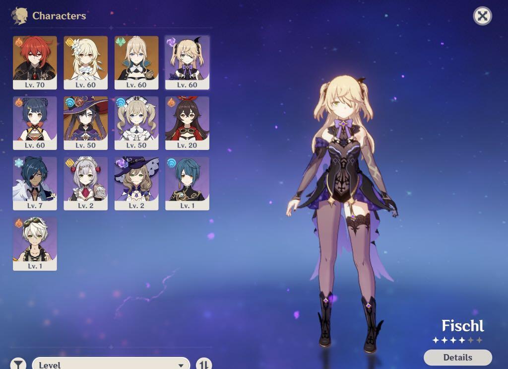 Genshin Impact End Game Account Video Gaming Others On Carousell