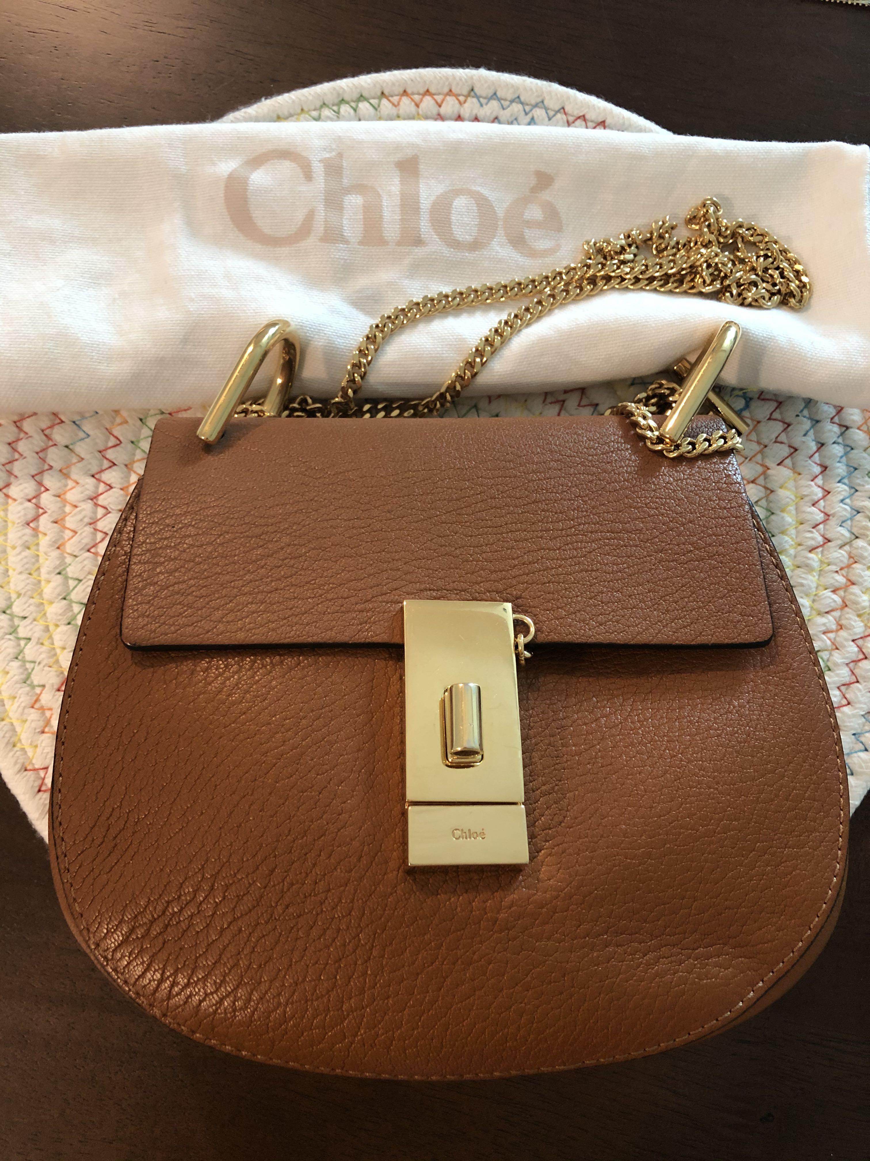 Genuine Chloe mini drew bag