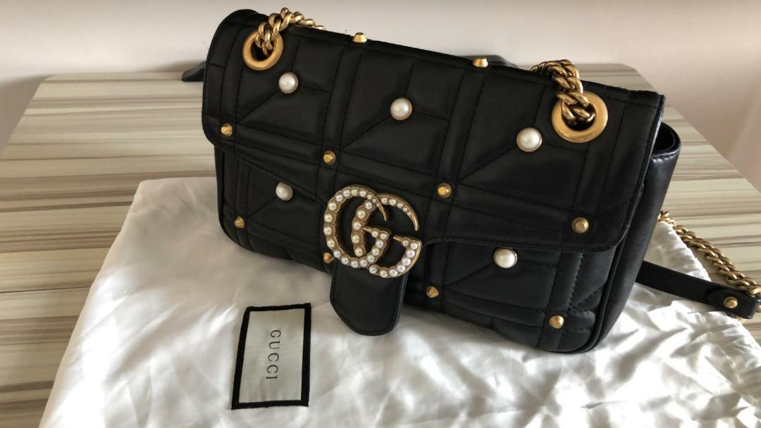 Gucci marmont pearl online