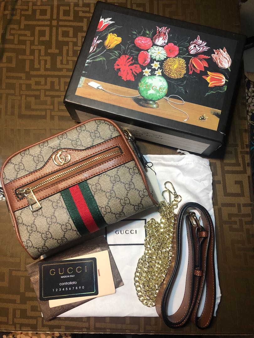 gucci sling belt bag