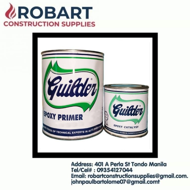 Guilder Epoxy Primer White w/ Catalyst 1liter, Commercial & Industrial, Construction Tools