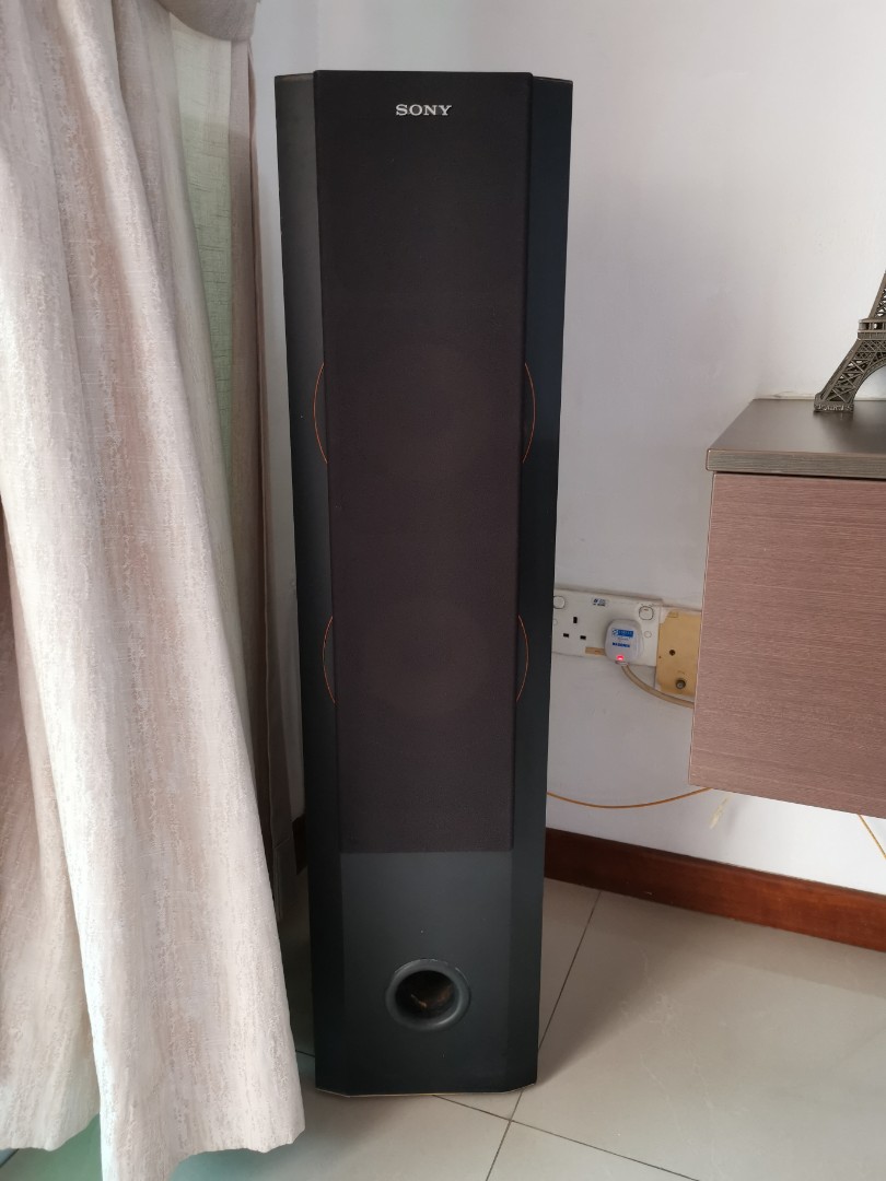 Sony tower woofer top