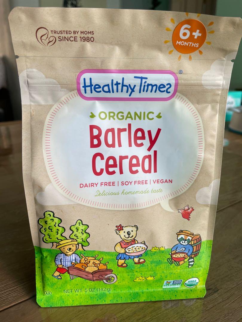 Healthy times organic barley cereal hot sale