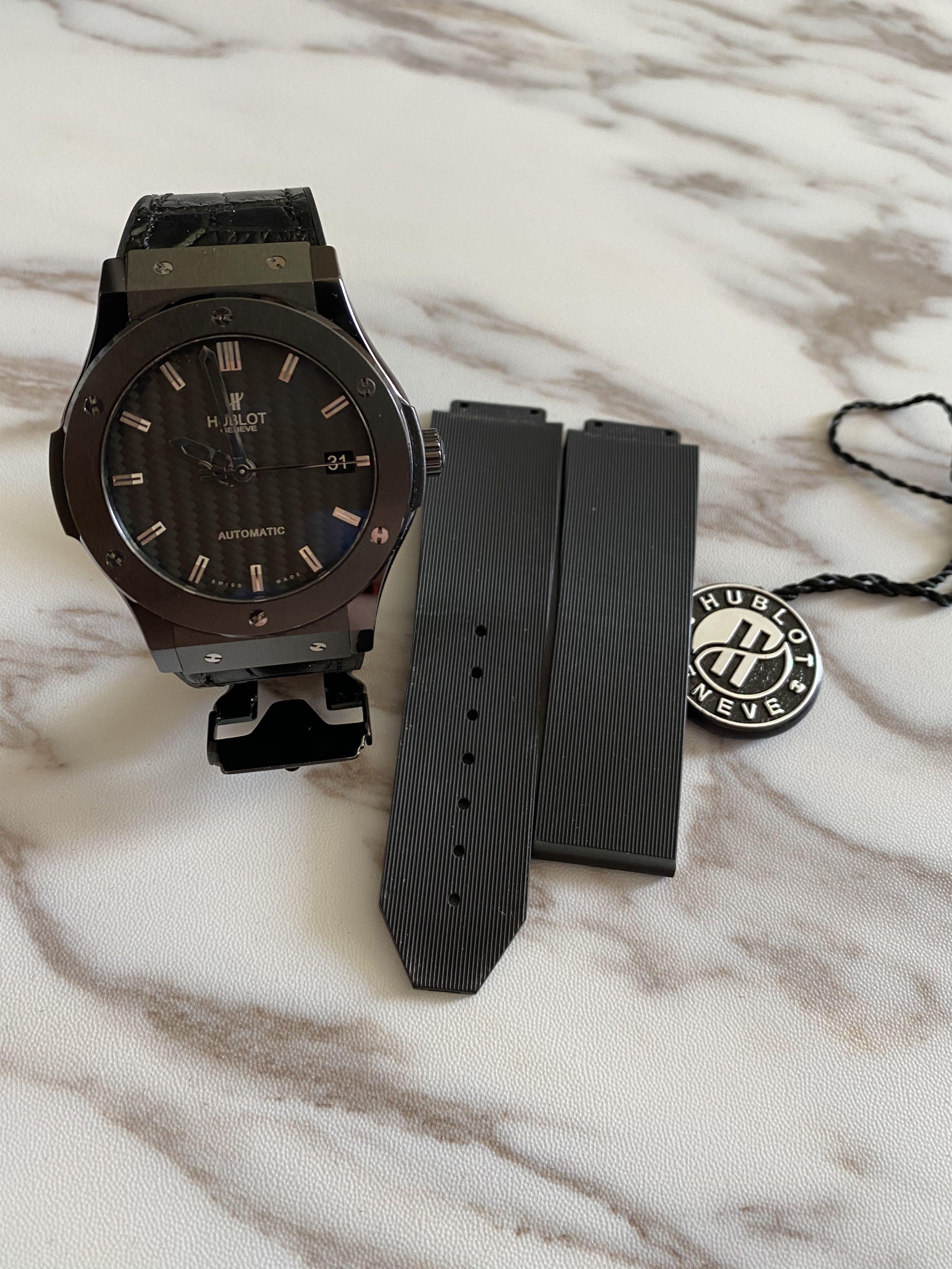hublot classic fusion black magic 45mm