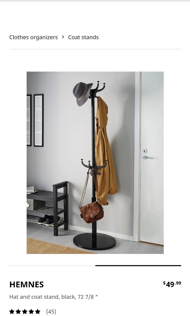 Ikea hemnes hat and coat stand