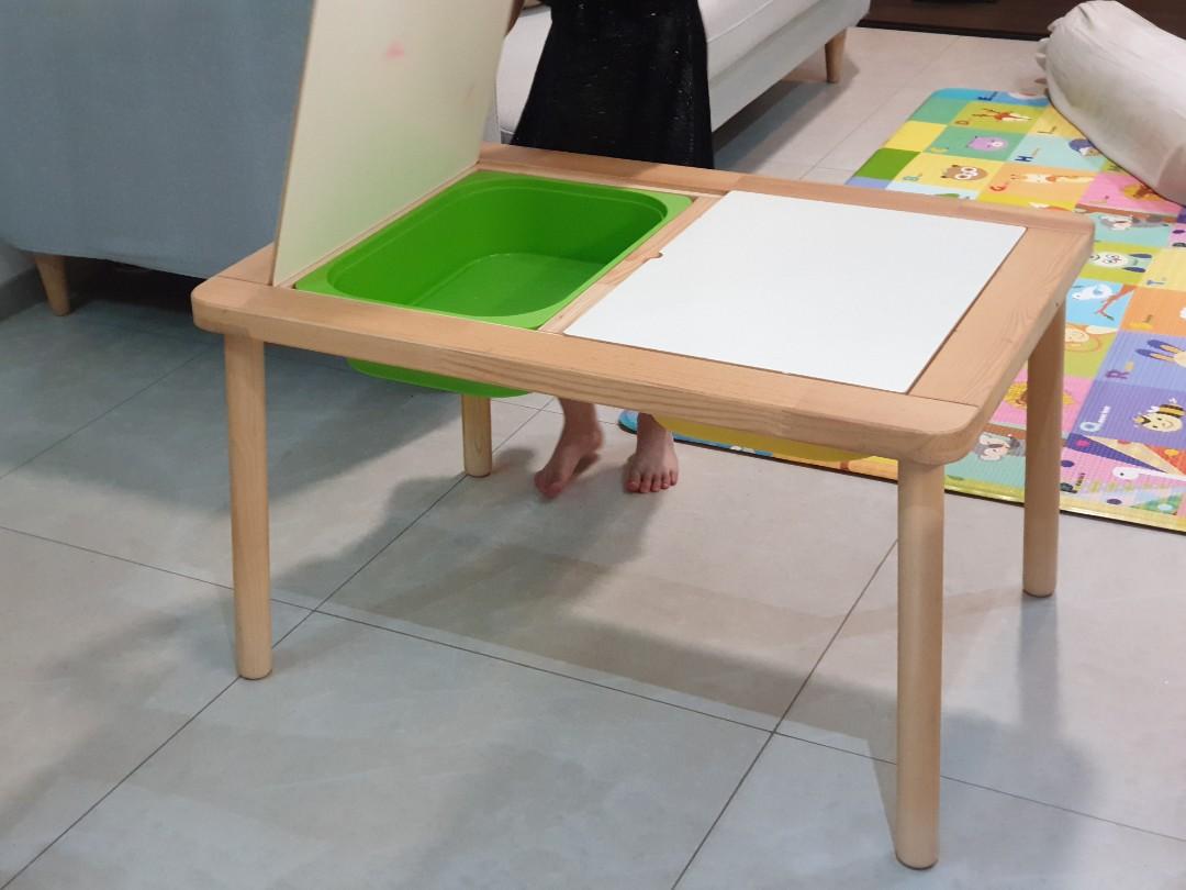 children's activity table with storage ikea