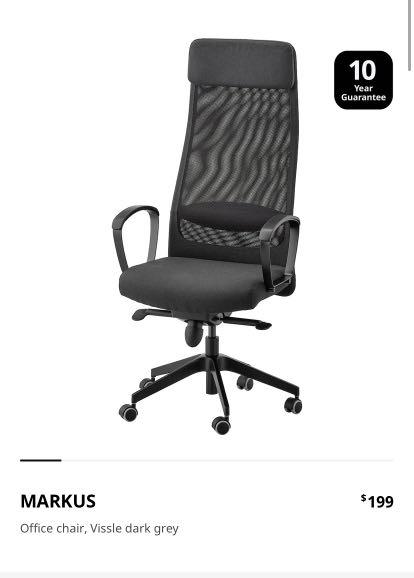 Ikea best sale markus height