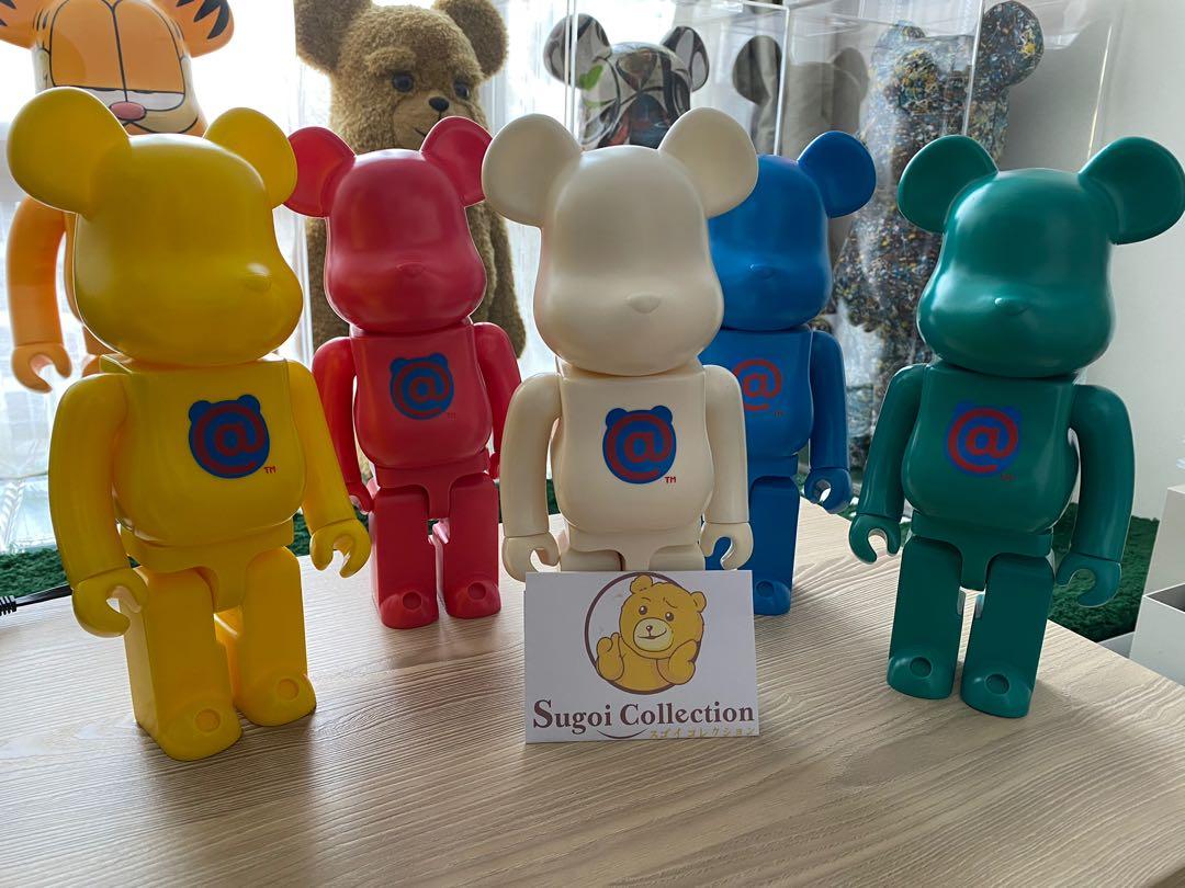 未開封・非売品】Singapore ACTION CITY 400% BE@RBRICK 5set / 2002 シンガポール アクションシティ  ベアブリック 全5色セット｜キューブリック、ベアブリック