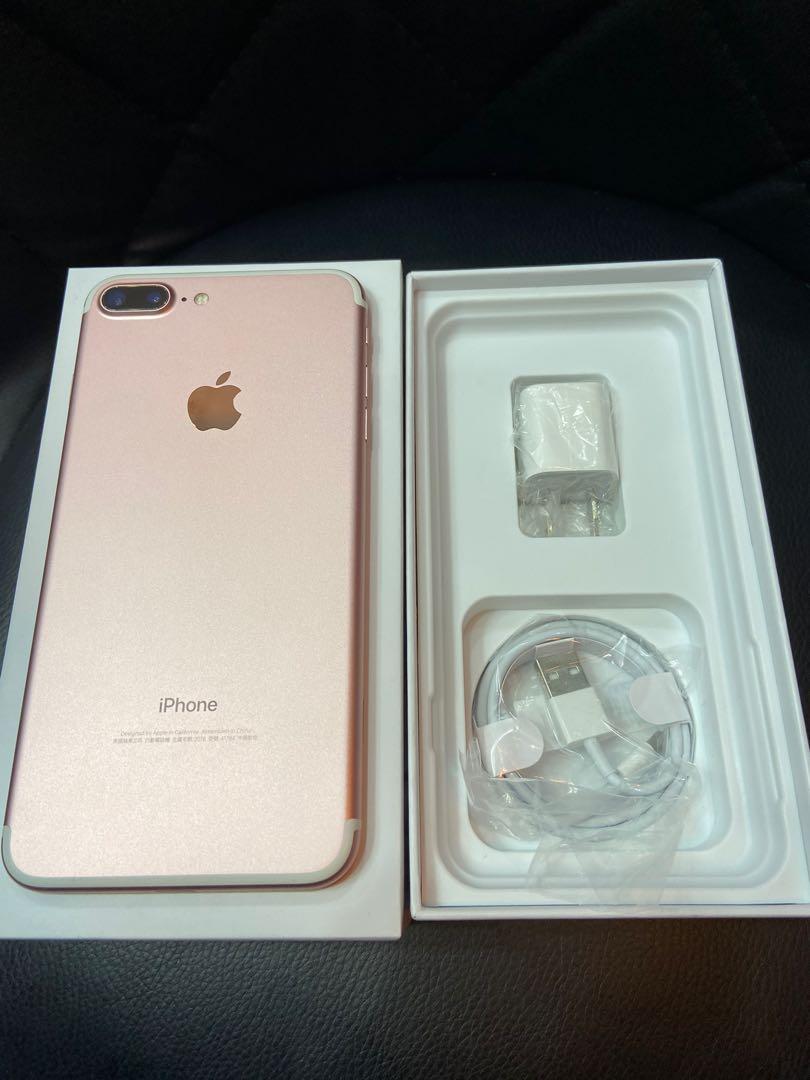 iPhone 7+ 128GB 玫瑰金