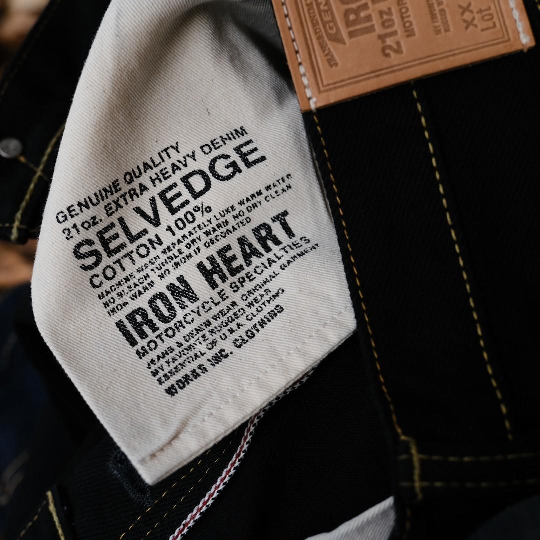 Iron Heart 666S-BK 21 Oz Selvedge Original made in Japan ...