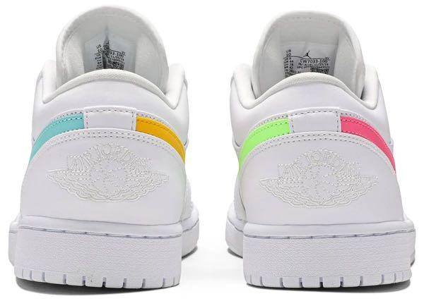 Nike air jordan sale 1 low multicolor swoosh
